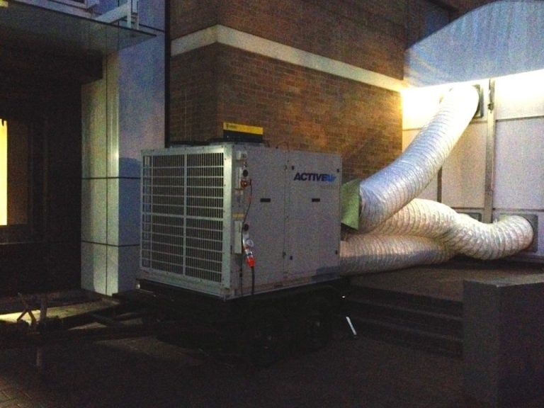University Of NSW Beats The Chill With Temporary Portable Air Conditioner