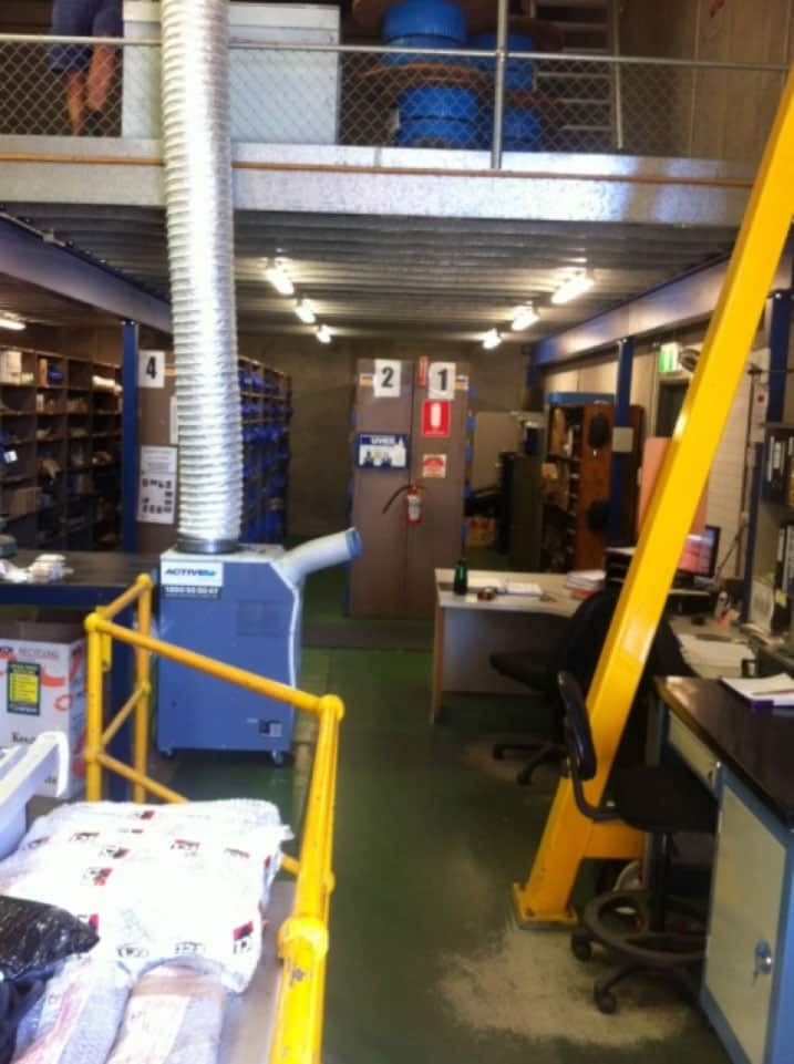 Cooling Hits The Spot For High Ceiling Warehouses