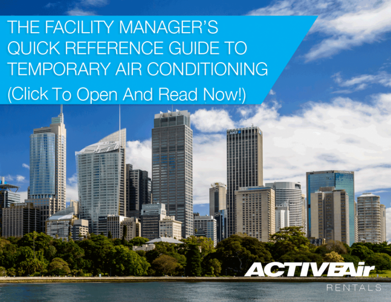 The Facility Manager's Quick Reference Guide To Temporary Air Conditioning