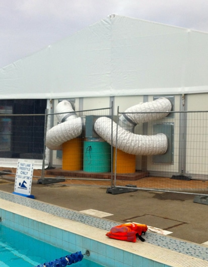 Temporary HVAC – Like A Duct To Water