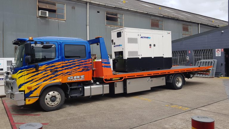 Temporary Generator for Essential Service Provider