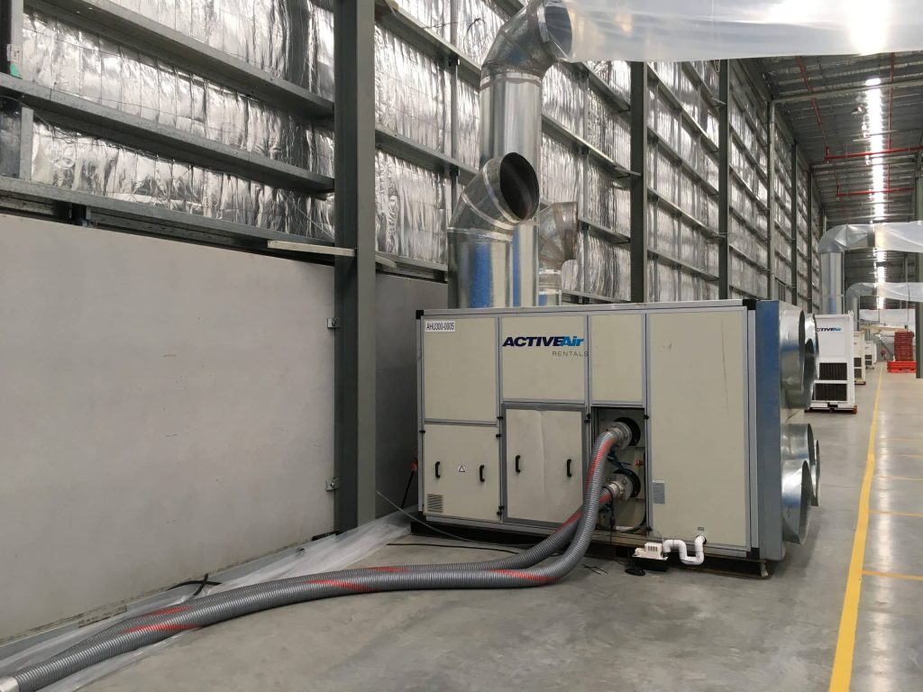 Turning a Warehouse into a Cool room