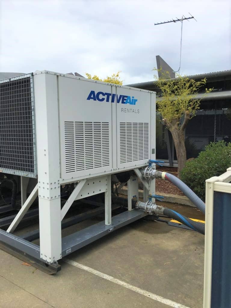 A Temporary Chiller Allows Production to Continue
